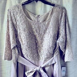 Alex Evenings dress, mother of the bride, high-low, plus size 20W, NWT